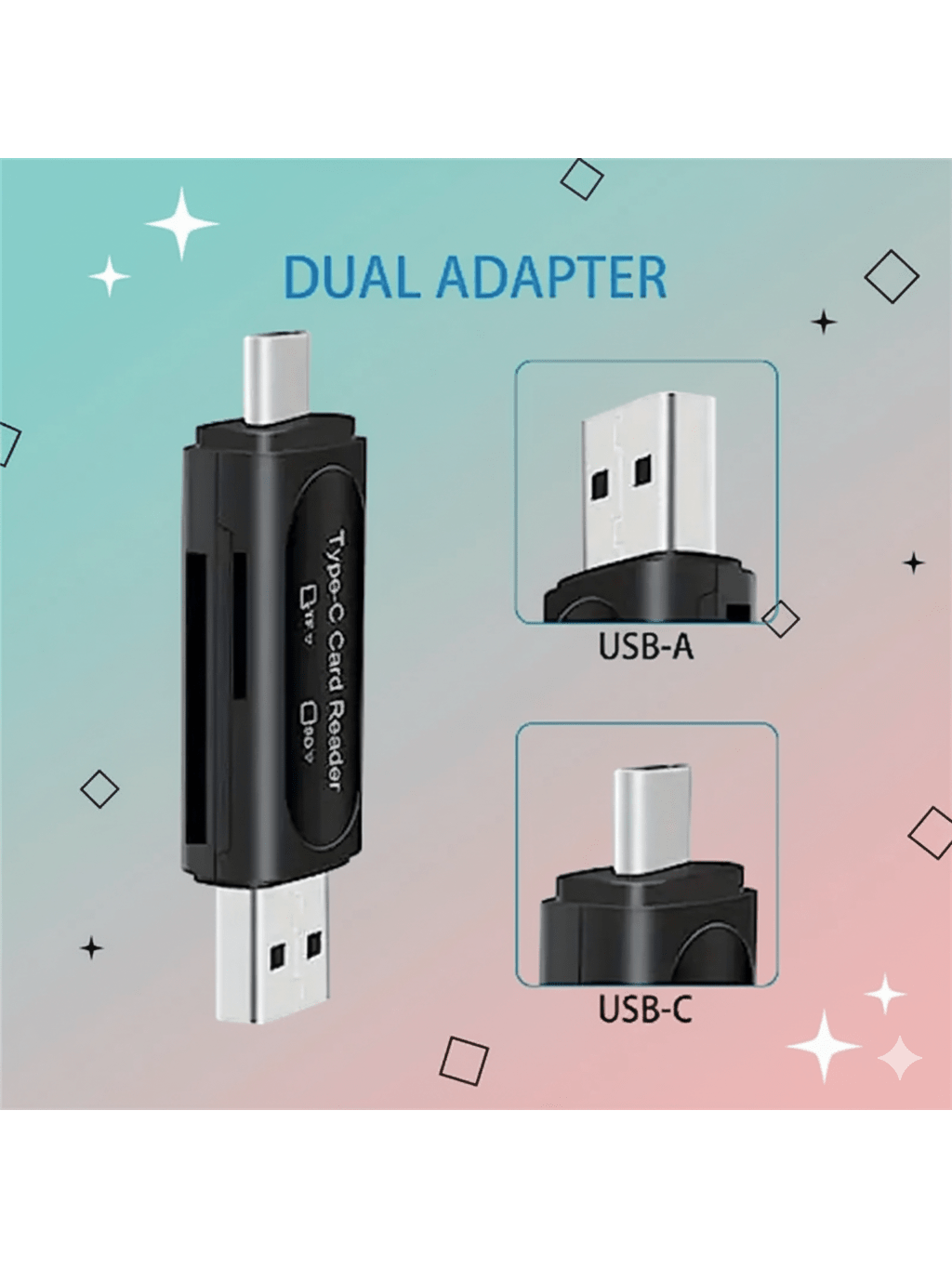 Microsd Card Tablet - 4-in-1 USB Mini SD Card Reader