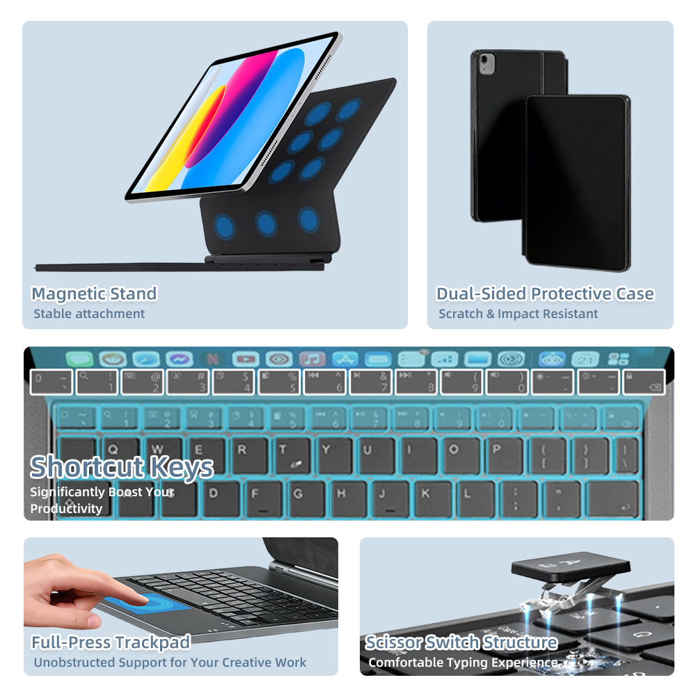2026 Magic Keyboard with Bluet - Tablet Accessories Case 리뷰 및 가격
