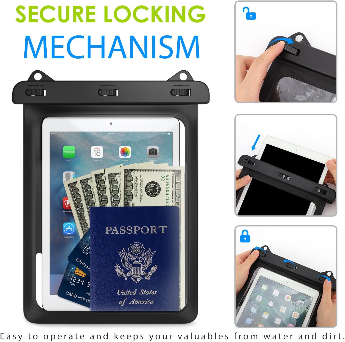 MoKo Waterproof Tablet Case Ta - Tablet Accessories Case 리뷰 및 가격