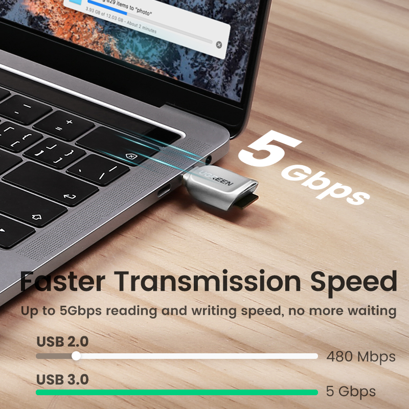 UGREEN Card Reader USB-C to Mi - Microsd Card Tablet 리뷰 및 가격
