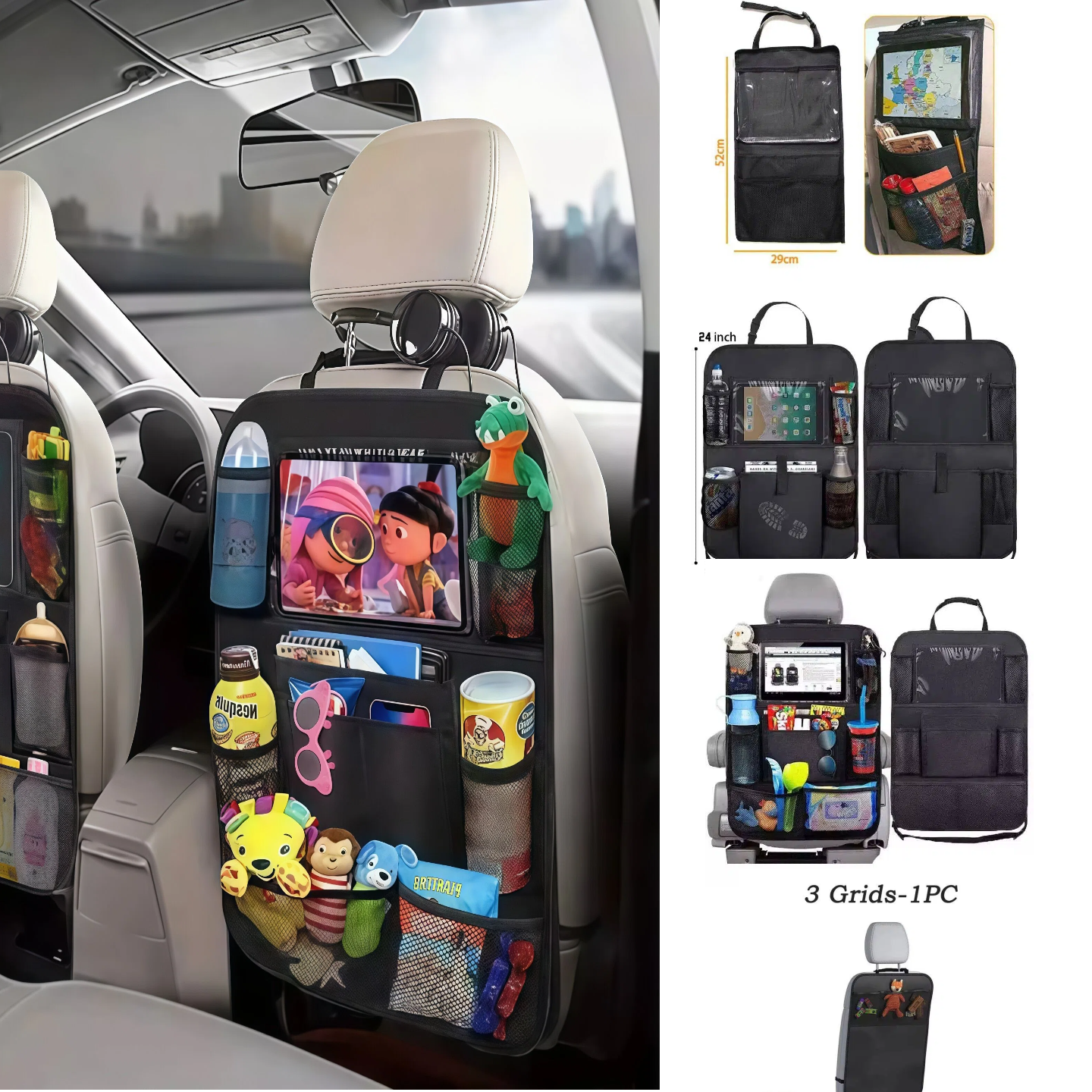 Car Seat Organizer Multifuncti - Tablet Car Accessories 리뷰 및 가격