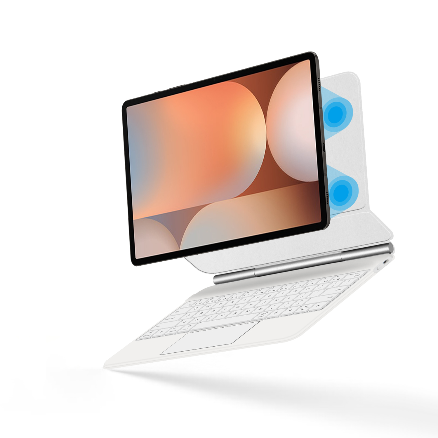 Magic Keyboard For Samsung Gal - Tablet Accessories Samsung 리뷰 및 가격