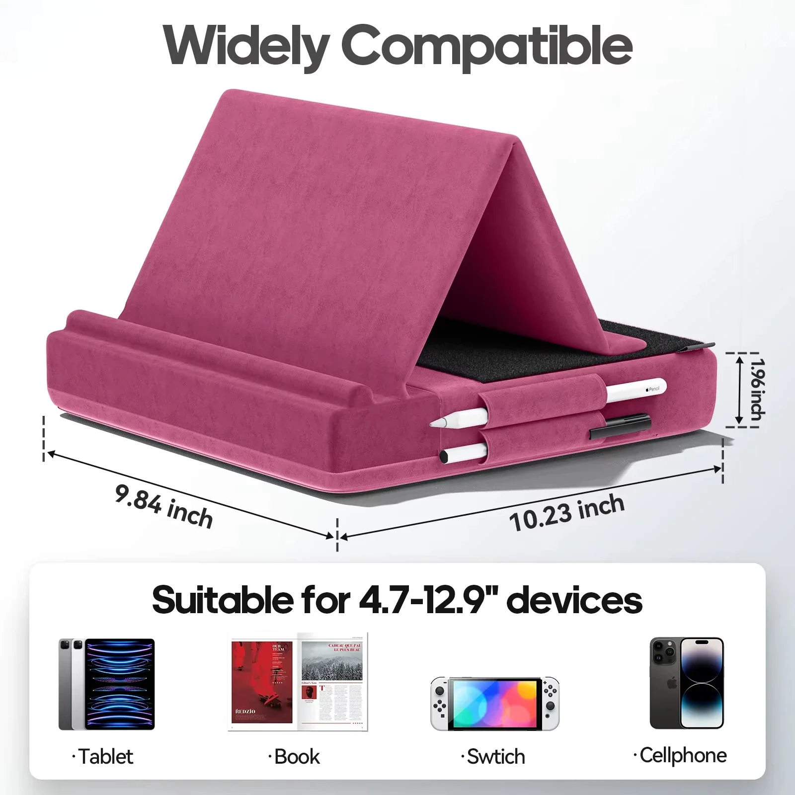 Upgraded Tablet Pillow Stand M - Tablet Lap Desk 리뷰 및 가격
