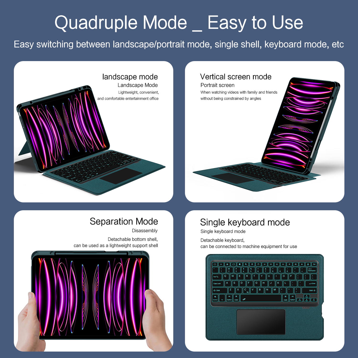 Magic Keyboard Case for iPad A - Ipad Cover Folio 리뷰 및 가격
