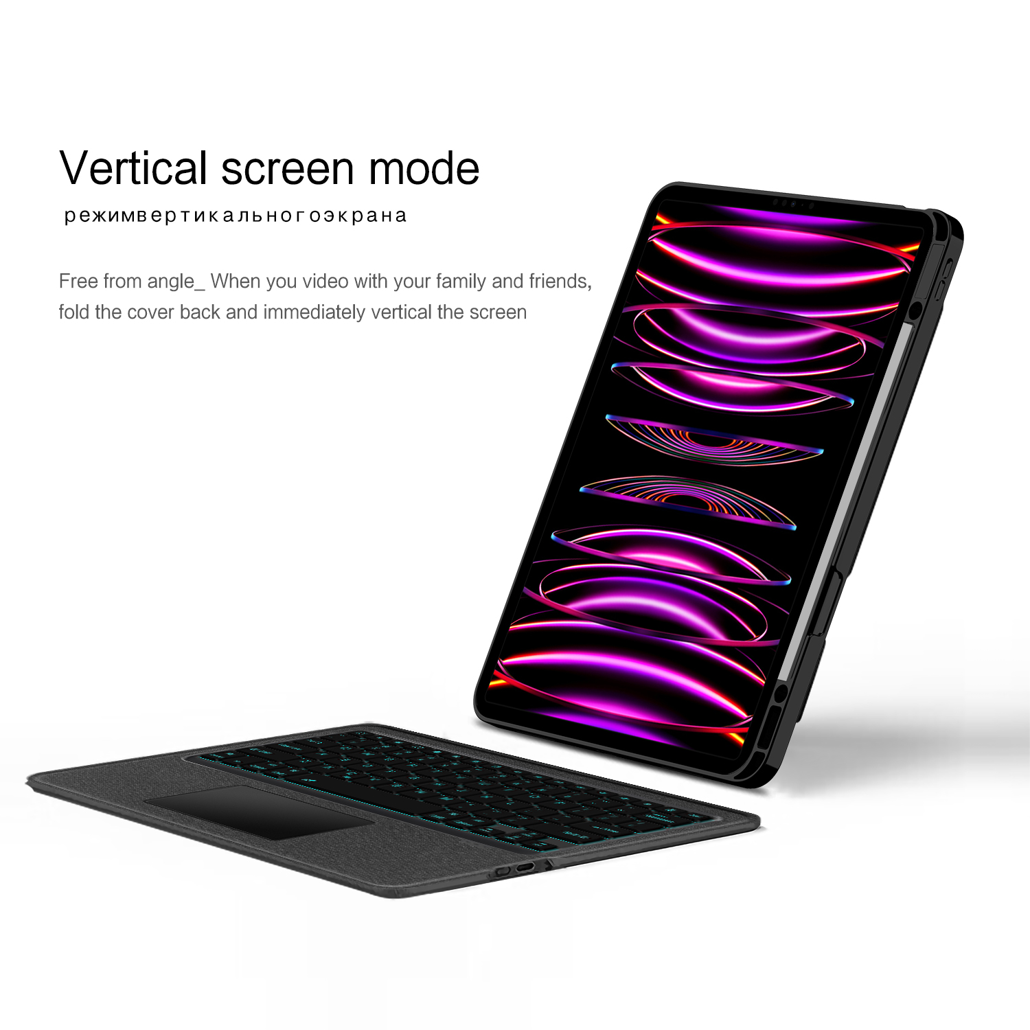 Magic Keyboard Case for iPad A - Ipad Cover Folio 리뷰 및 가격