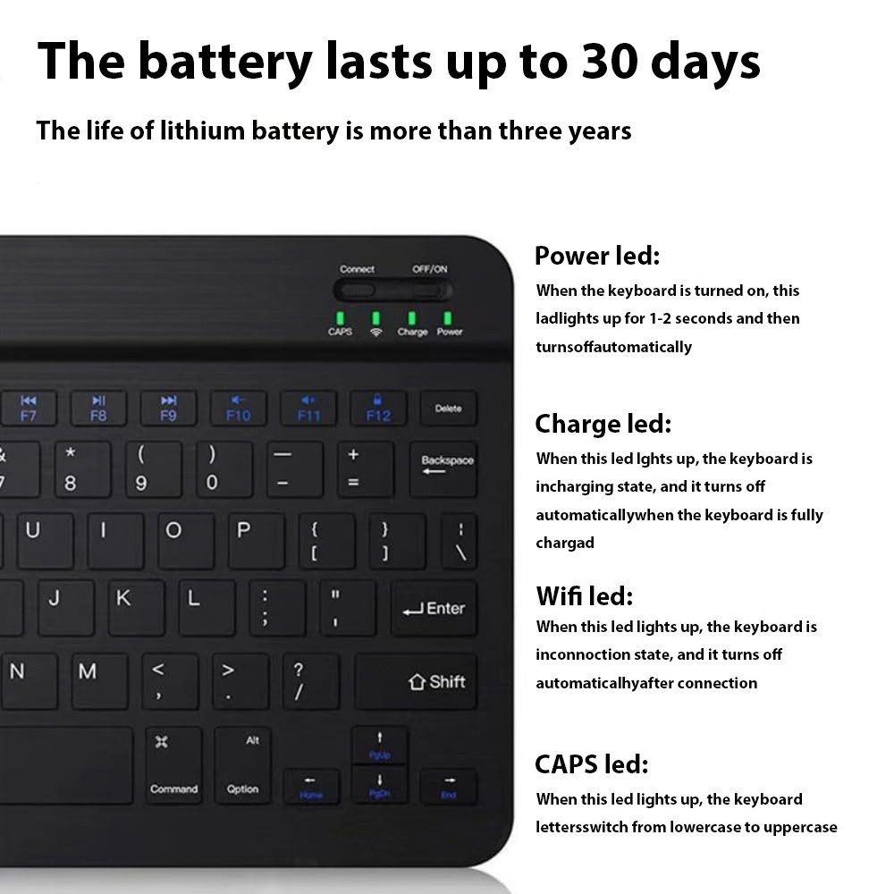 New Universal Bluetooth Keyboa - Tcl Tablet Accessories 리뷰 및 가격