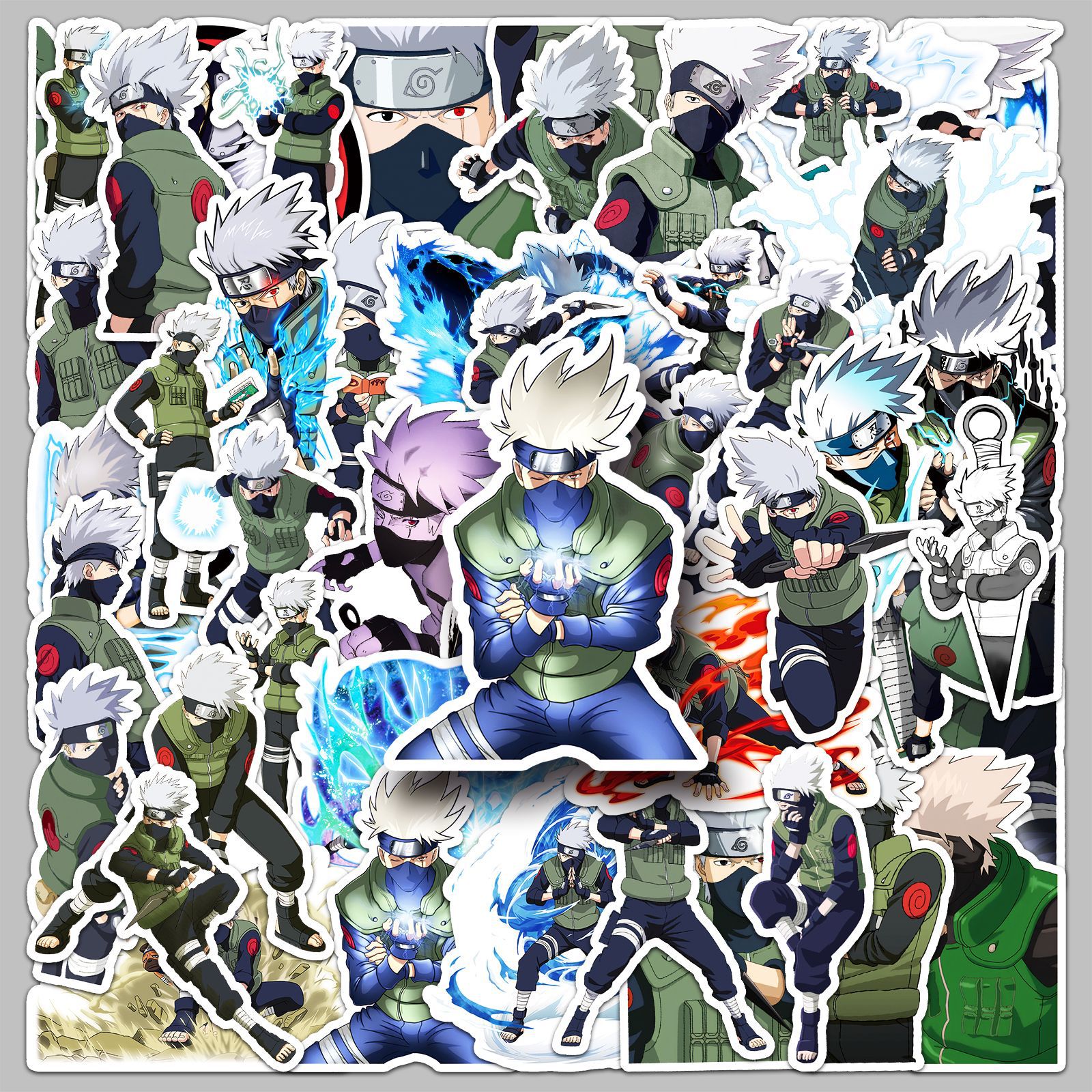 50pcs Anime Naruto Hatake Kaka - Tablet Accessory 리뷰 및 가격