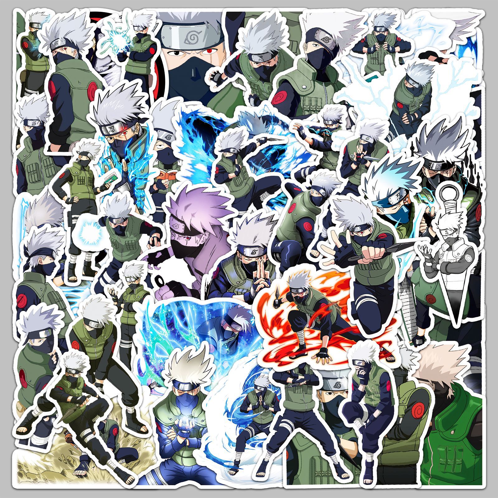 50pcs Anime Naruto Hatake Kaka - Tablet Accessory 리뷰 및 가격