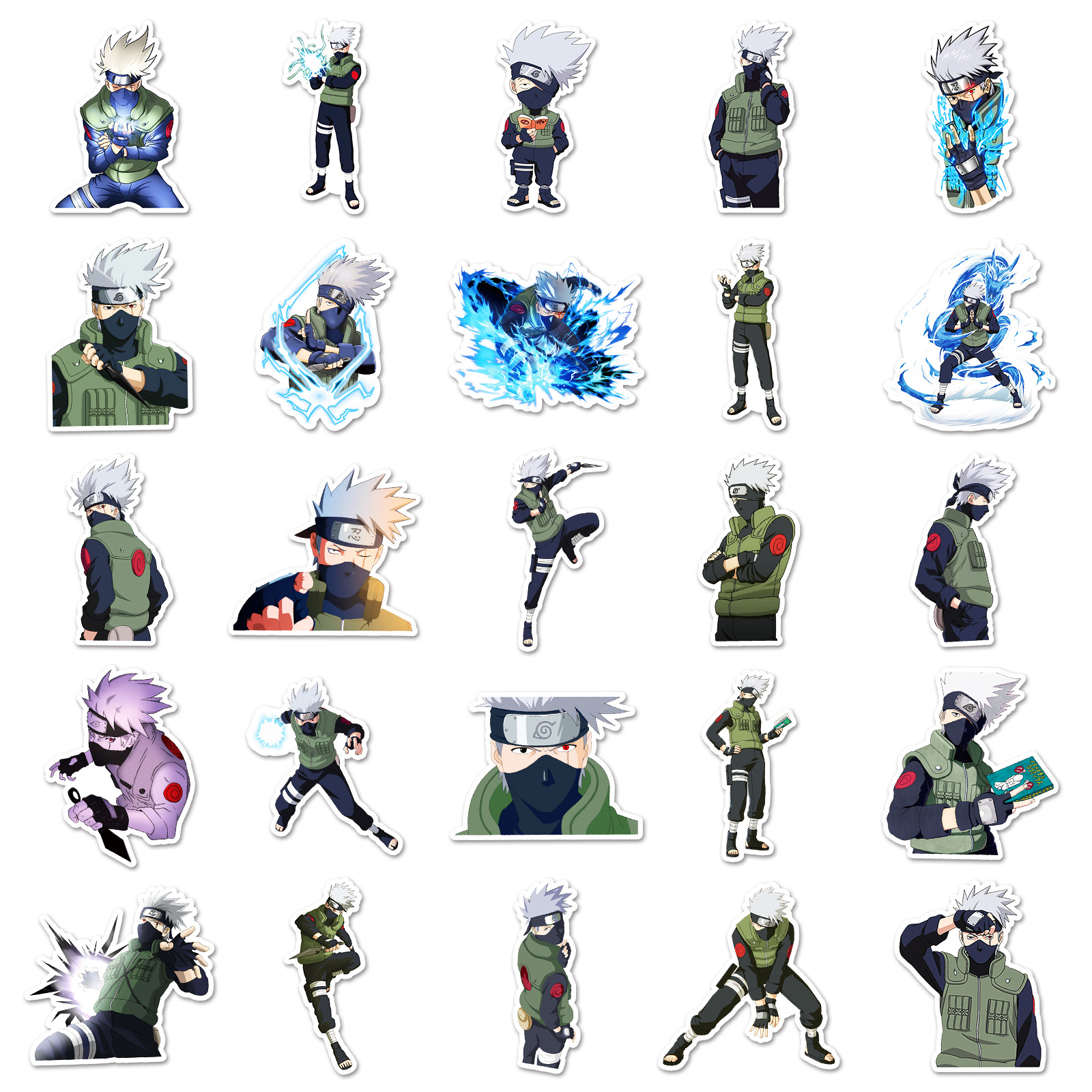 50pcs Anime Naruto Hatake Kaka - Tablet Accessory 리뷰 및 가격