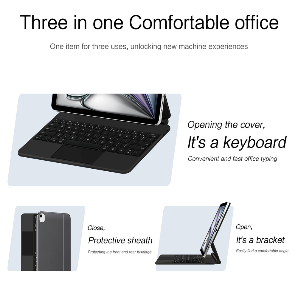 Magic Keyboard Case for iPad A - Ipad Cover Folio 리뷰 및 가격