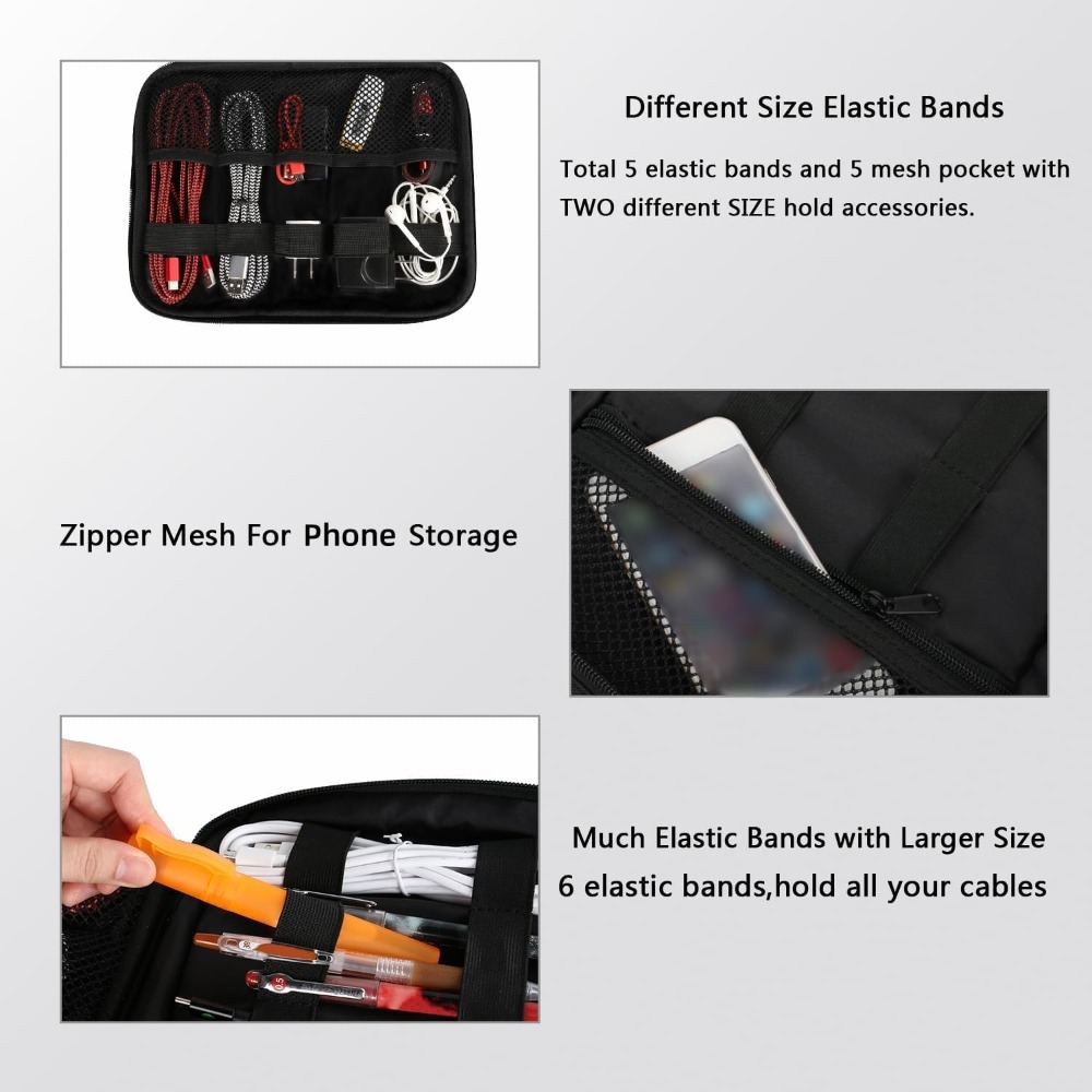 Electronics Organizer Travel C - Tablet Accessories Case 리뷰 및 가격