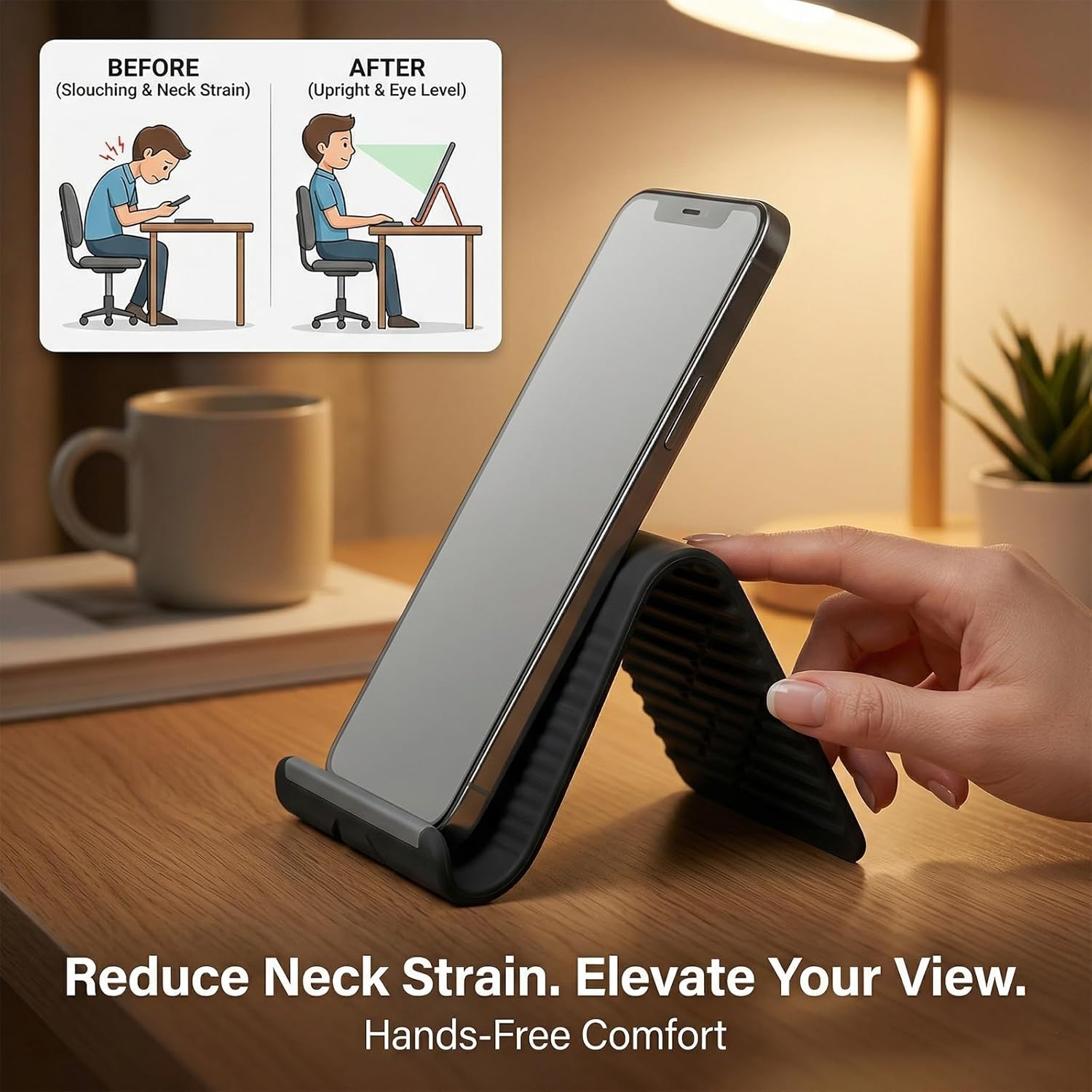 Lazy Portable Phone Stand Sili - Tablet Accessory 리뷰 및 가격