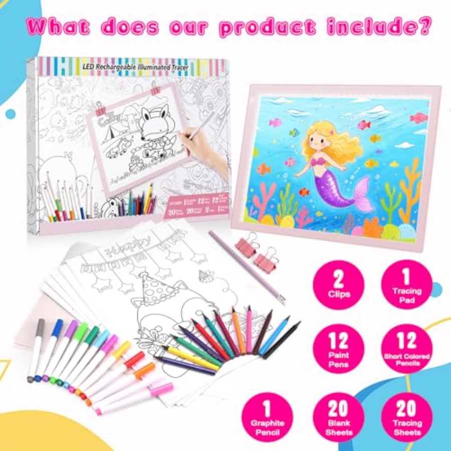 LED Drawing Tablet Kits - 15