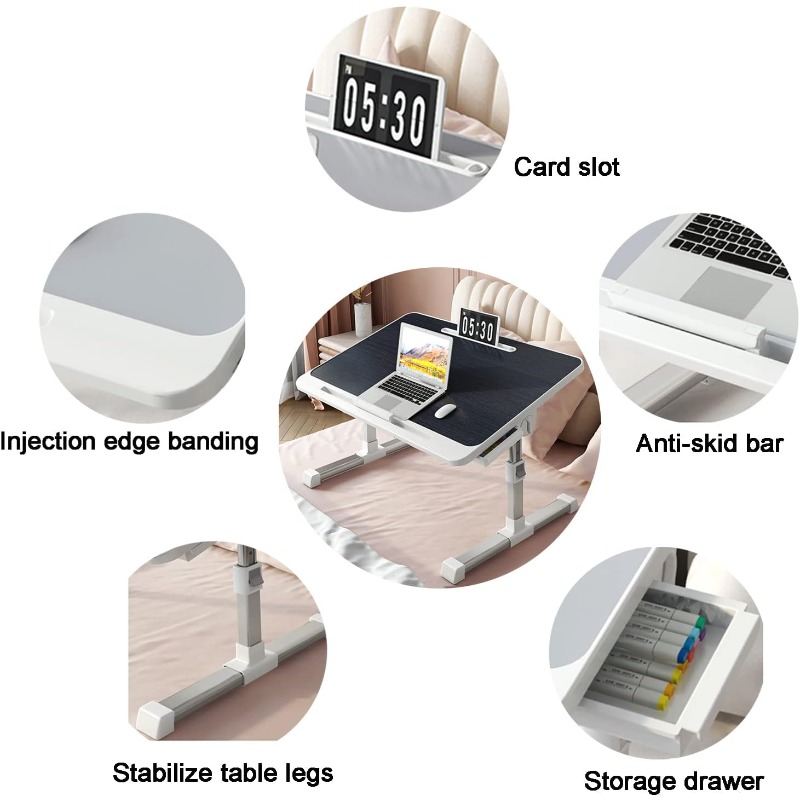 Laptop Bed Tray Table Adjustab - Tablet Lap Desk 리뷰 및 가격