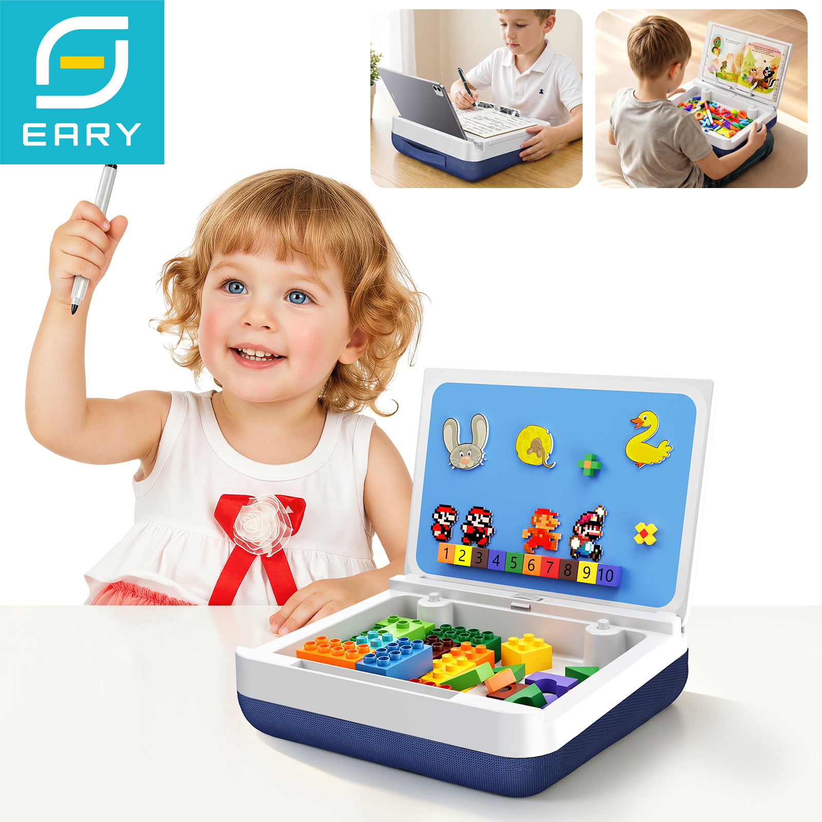 Eary Kids Lap Desk with Storag - Tablet Lap Desk 리뷰 및 가격