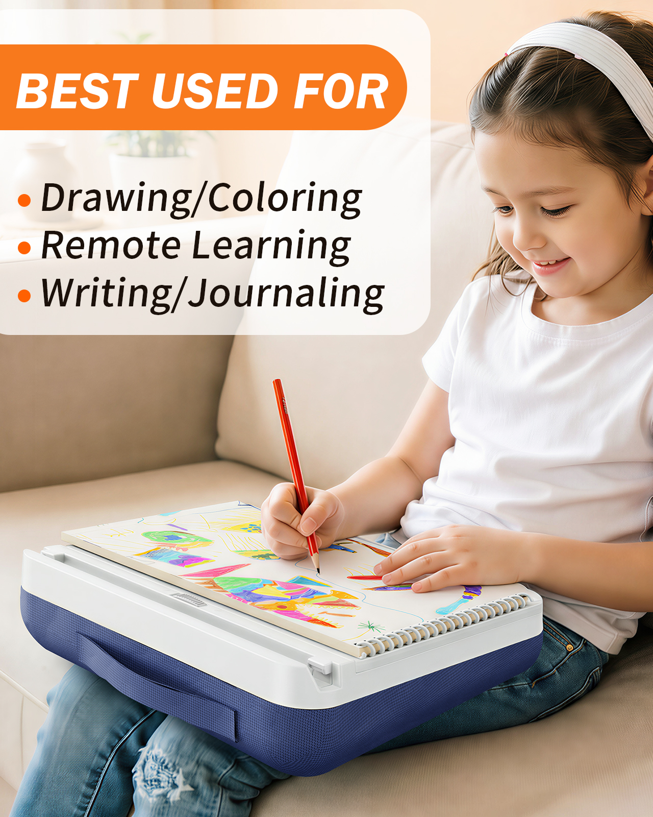 Eary Kids Lap Desk with Storag - Tablet Lap Desk 리뷰 및 가격