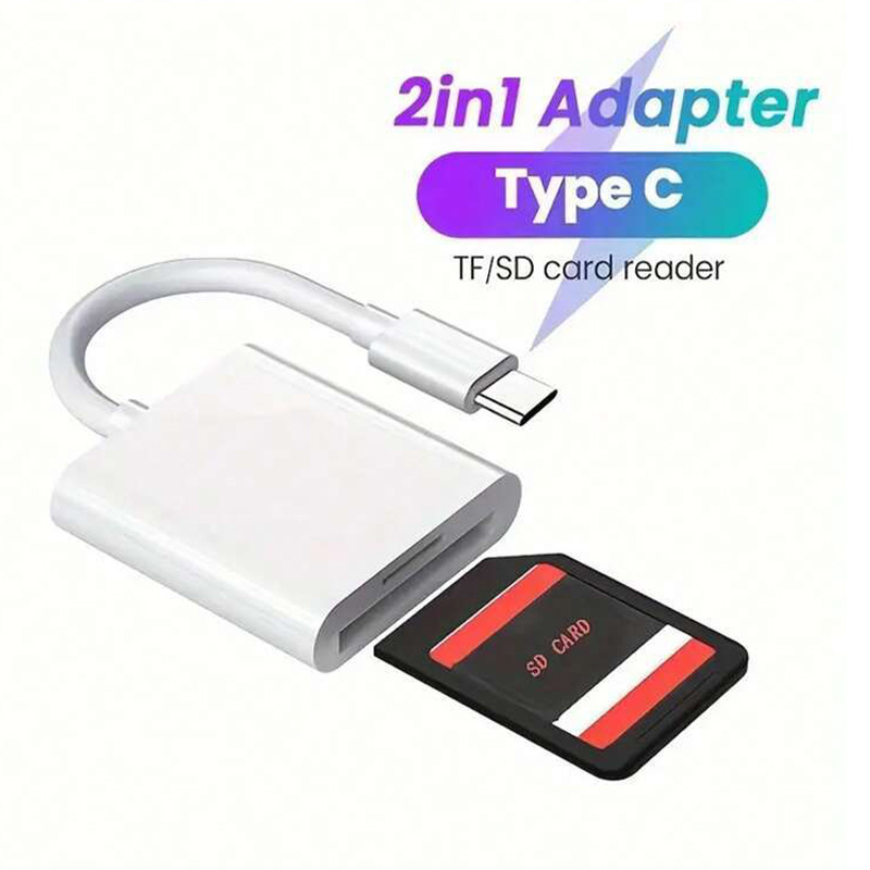 2 in 1 USB-C Card Reader, USB  - Microsd Card Tablet 리뷰 및 가격