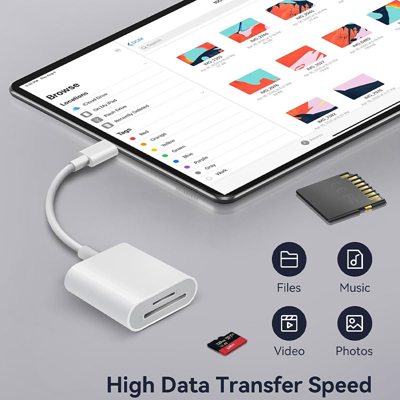 2 in 1 USB-C Card Reader, USB  - Microsd Card Tablet 리뷰 및 가격