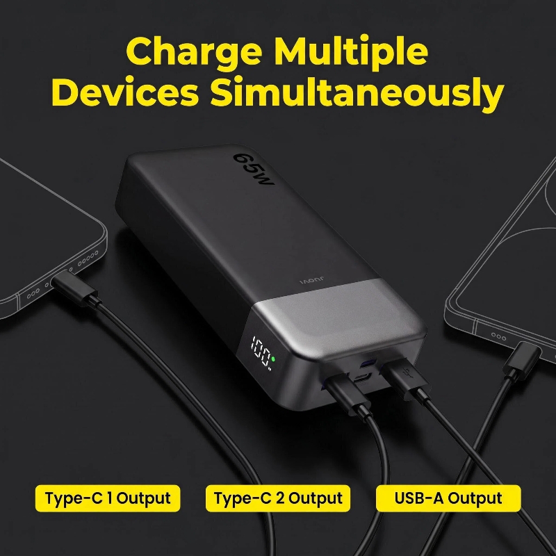 JUOVI 20000mAh Power Bank 65W  - Tablet Accessories Samsung 리뷰 및 가격