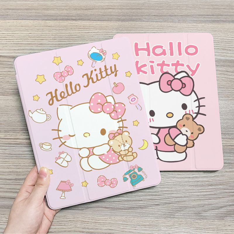 Anime Sanrio Hello Kitty Tri F - Tablet Accessories Case 리뷰 및 가격