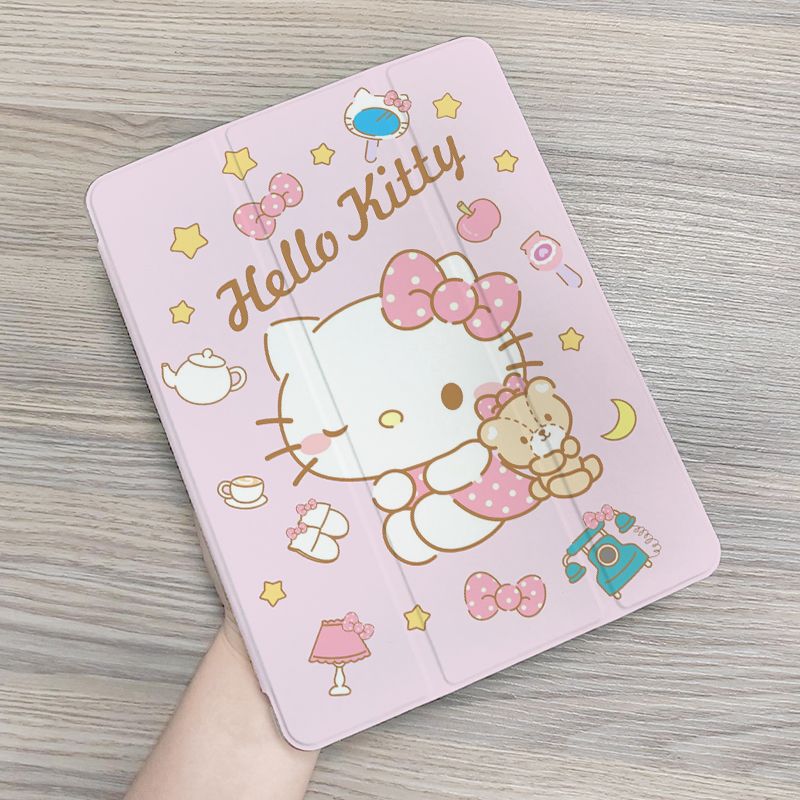 Anime Sanrio Hello Kitty Tri F - Tablet Accessories Case 리뷰 및 가격