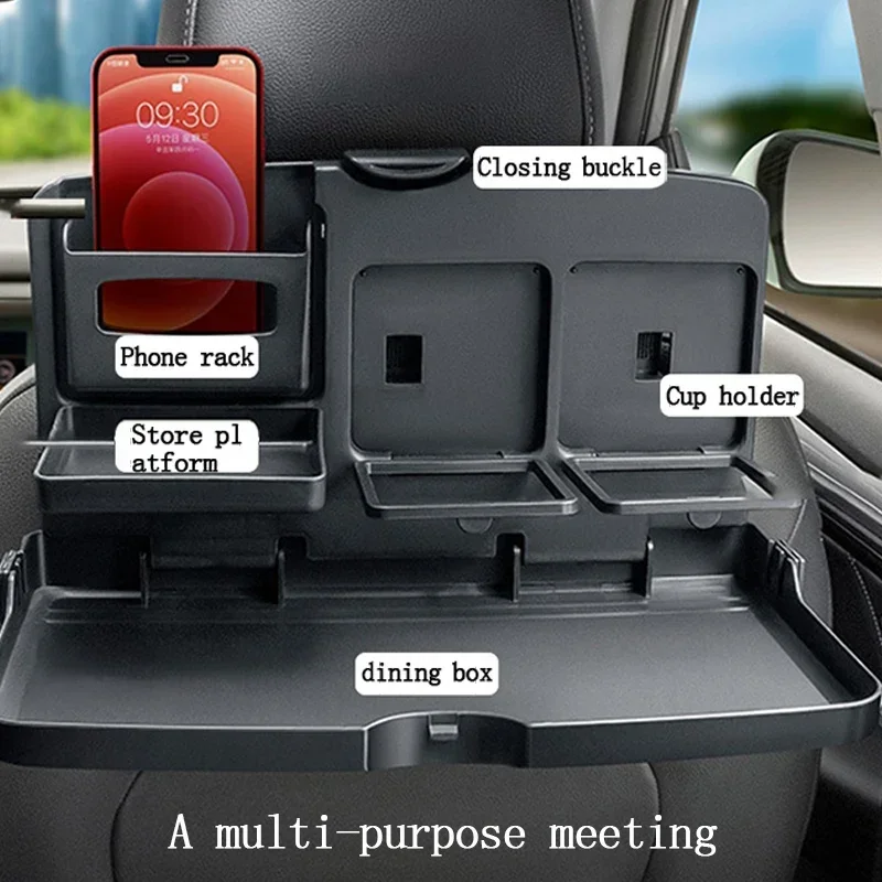 Car Back Seat Foldable Dining  - Tablet Car Accessories 리뷰 및 가격