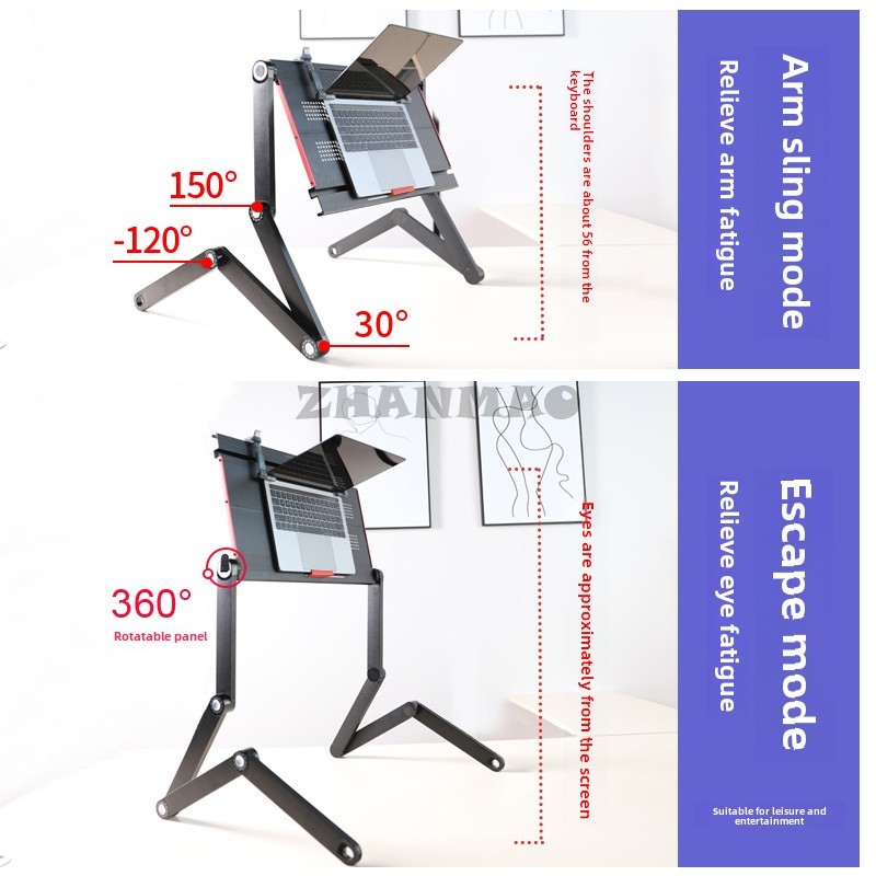 Lying Flat on The Bed, Laptop  - Tablet Lap Desk 리뷰 및 가격