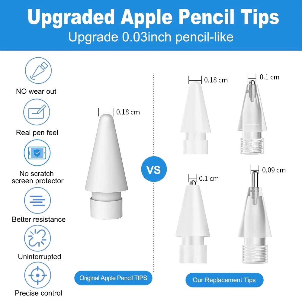 For Apple Pencil Pen Nib Penci - Tablet Accessories Case 리뷰 및 가격
