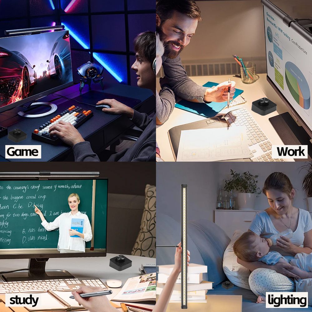 LED Eye-Care Desk Lamp Led Mon - Tablet Lap Desk 리뷰 및 가격