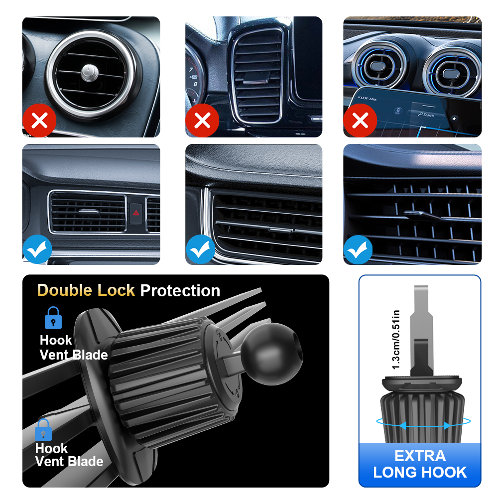 Universal Car Air Vent Tablet  - Tablet Accessories Samsung 리뷰 및 가격